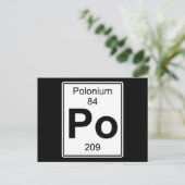 Carte Postale Po - Polonium (Debout devant)