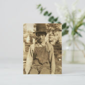 Carte Postale Pocahontas County Student, années 1920 (Debout devant)