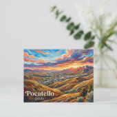 Carte Postale Pocatello États-Unis (Debout devant)