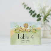 Carte Postale Poche de forêt enchantée Arbre à conte de fées flo (Debout devant)