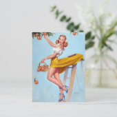 Carte Postale Poche vers le haut (Debout devant)