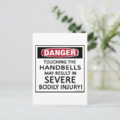 Carte Postale Poches de danger (Debout devant)