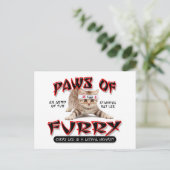 Carte Postale Poches De Furie (Debout devant)