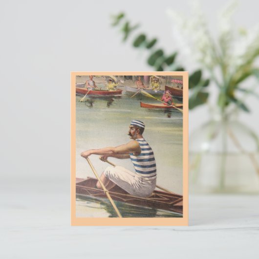 Carte Postale Pochette vintage (Debout devant)