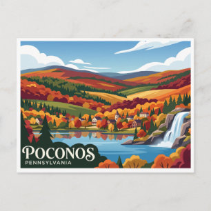 Carte Postale Poconos Jim Thorpe Pennsylvanie