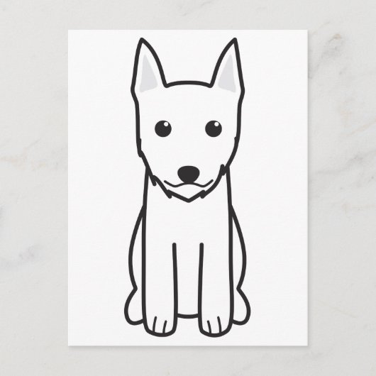 Carte Postale Podengo Pequeno (Devant)