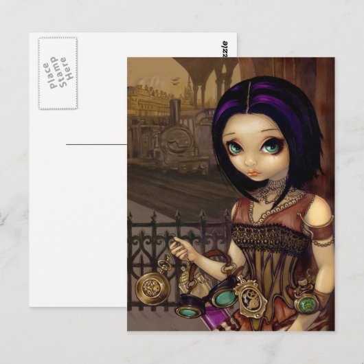 Carte postale "Poe" (Devant / Derrière)