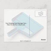 Carte Postale Poêle de poussière unique (Dos)