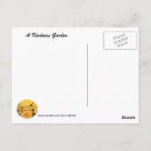 Carte postale Poem Jardin Kindness (Dos)