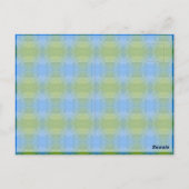 Carte postale Poem Jésus (Dos)