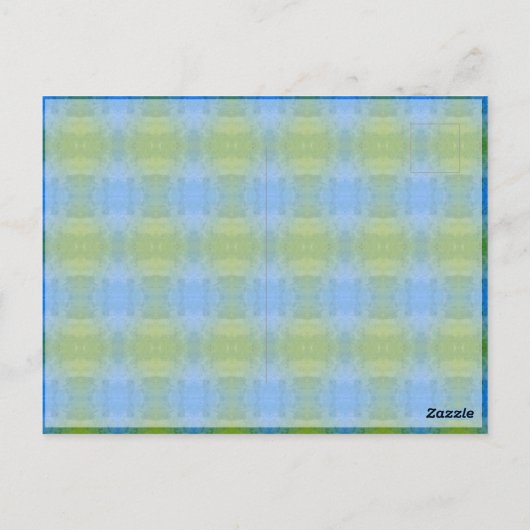 Carte postale Poem Jésus (Dos)