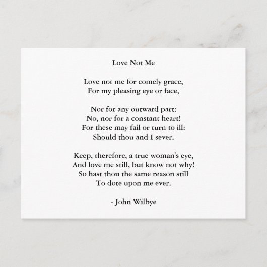 Carte Postale Poème Art-Love 3 (Devant)