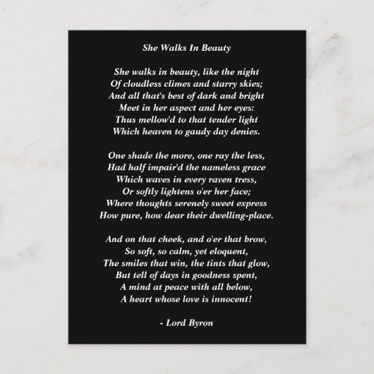 Carte Postale Poème Art-Love Poem 11 (Devant)