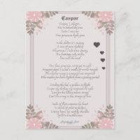 Poème d'amour Caspar Hantant Lyrique