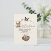 Carte Postale Poème de Nursery par Lewis Carroll (Debout devant)