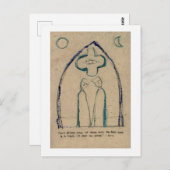 Carte Postale Poème de Rumi (Devant / Derrière)