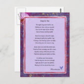 Carte Postale Poème Profond En Vous (Devant / Derrière)