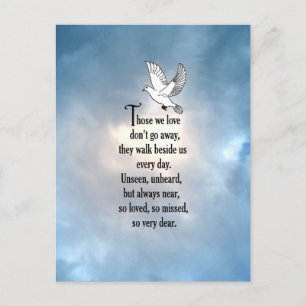 Carte Postale Poème "So Loved"