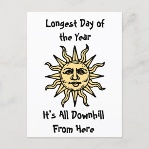 Carte Postale Poème Solstice d'été