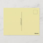 Carte Postale Poème Sur L'Art Bateaux Etang (Dos)