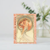 Carte Postale Poésie, Joyeux Anniversaire (Debout devant)