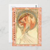 Carte Postale Poésie, Joyeux Anniversaire (Devant / Derrière)