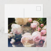 Carte Postale Poésie Rose Collection (Devant / Derrière)