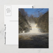 Carte postale Poestenkill Gorge (Devant / Derrière)