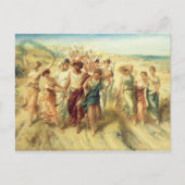 Carte Postale Poet Anacreon (570-485 BC) with Muses, 189 (Devant)