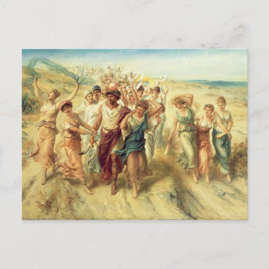 Carte Postale Poet Anacreon (570-485 BC) with Muses, 189 (Devant)