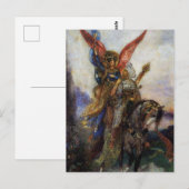 Carte Postale "Poète arabe" Angel Art de Gustave Moreau (Devant / Derrière)