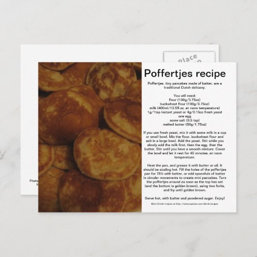 Carte Postale Pofferjes