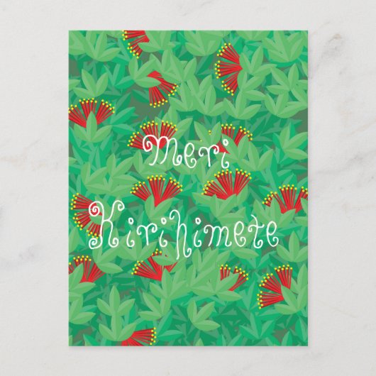 Carte Postale Pōhutukawa (Devant)