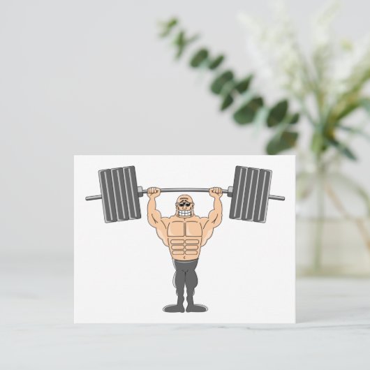 Carte Postale Poids (Debout devant)