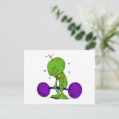 Carte Postale Poids Alien Lifter (Debout devant)
