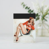 Carte Postale Poignée discrète vers le haut (Debout devant)