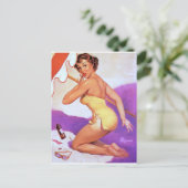 Carte Postale Poignée droite vers le haut (Debout devant)