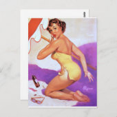 Carte Postale Poignée droite vers le haut (Devant / Derrière)