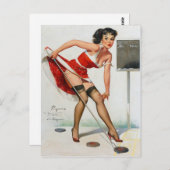 Carte Postale Poignée du tableau de bord vers le haut (Devant / Derrière)