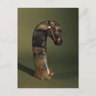 Carte Postale Poignée en forme de tête de cheval