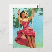 Carte Postale Poignée pivotante vers le haut (Devant / Derrière)