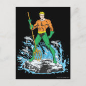 Carte Postale Poignées Aquaman avec Pitchfork (Devant)