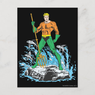 Carte Postale Poignées Aquaman avec Pitchfork