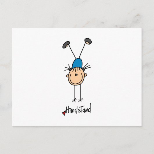 Carte Postale Poignées de gymnaste Doing (Devant)