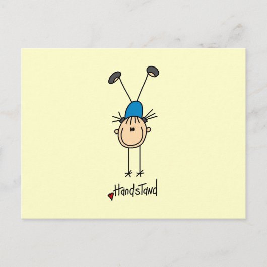 Carte Postale Poignées de gymnaste Doing (Devant)