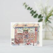 Carte Postale Poilane Boulangerie Paris (Debout devant)