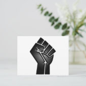 Carte Postale poing bp (Debout devant)