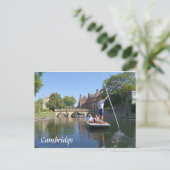 Carte Postale Poing sur la rivière Cam à Cambridge (Debout devant)