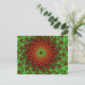 Carte postale Poinsettia (Debout devant)