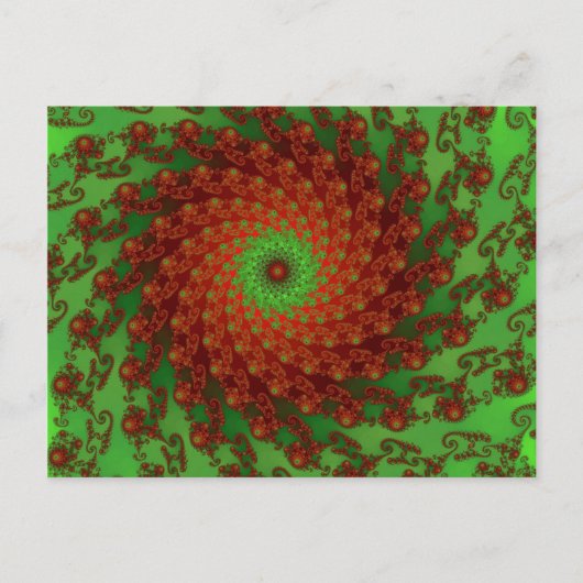 Carte postale Poinsettia (Devant)